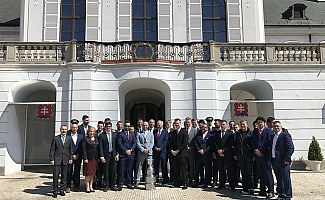 iClinic and HC ´05 iClinic Banská Bystrica at the audience with the President