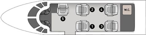 Select the desired spot by clicking on the appropriate seat in the plane picture.