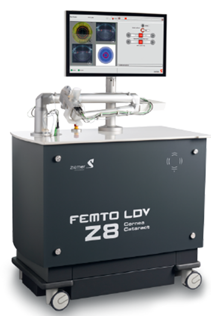 najnovší femtosekundový laser FEMTO LDV Z8 ZIEMER FEMTO LDV Z8