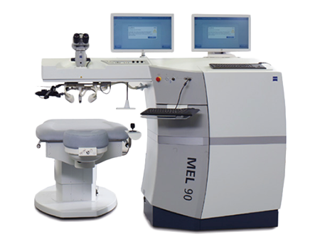 Excimerový laser Zeiss MEL90 1050 Hz the world's fastest excimer laser MEL 90 1050 Hz
